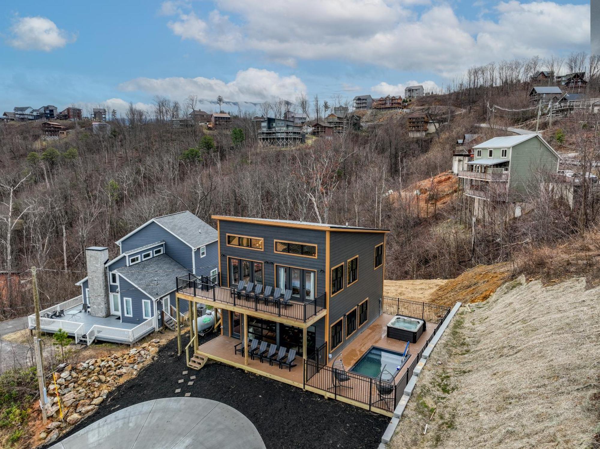 Mountain Mermaid Villa Gatlinburg Dış mekan fotoğraf