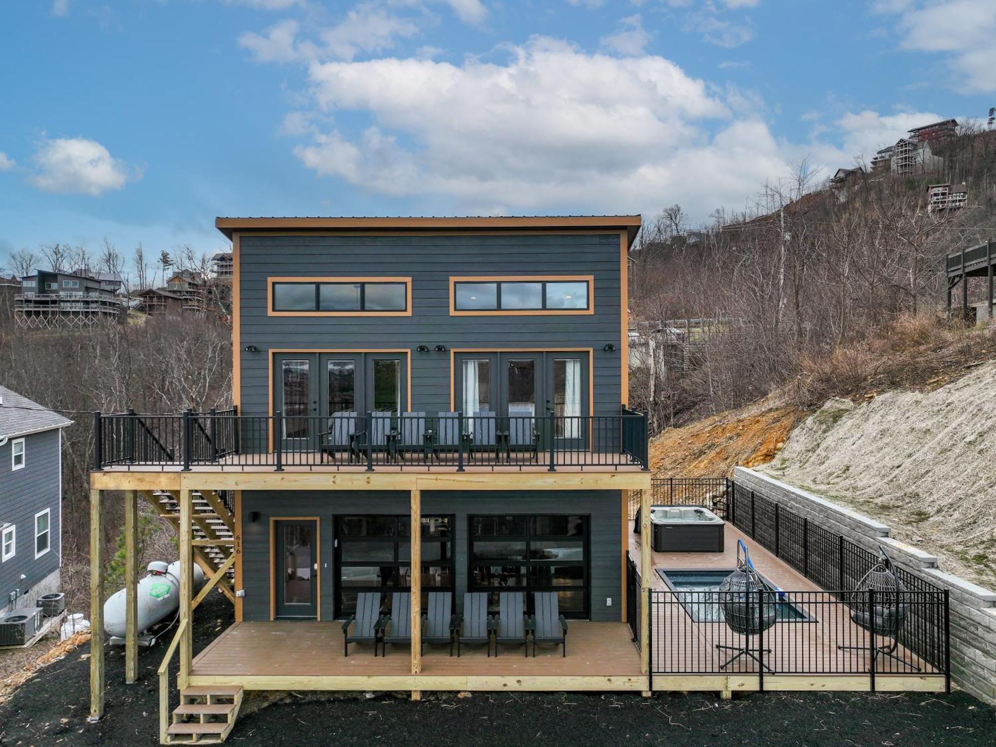 Mountain Mermaid Villa Gatlinburg Dış mekan fotoğraf