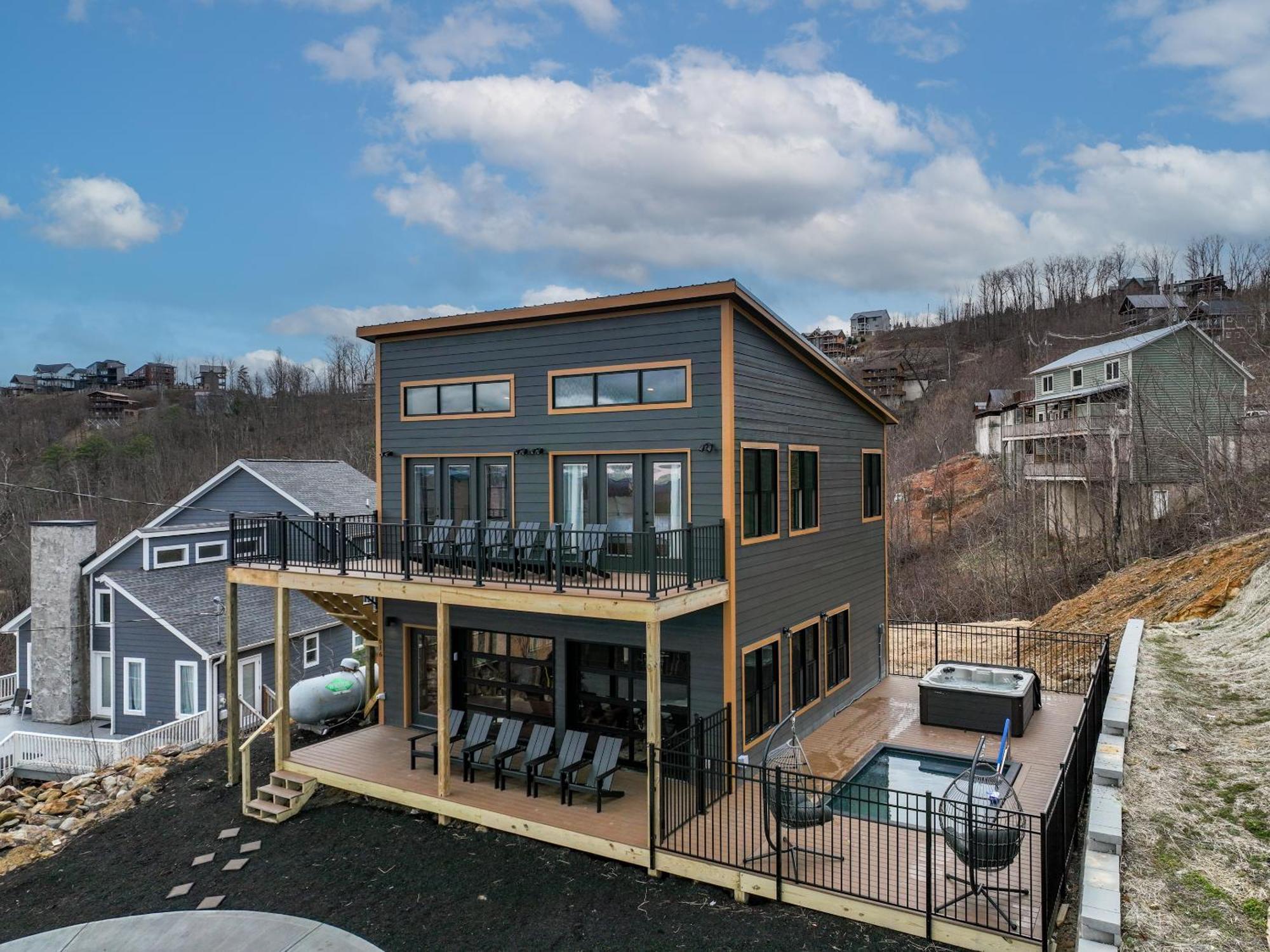 Mountain Mermaid Villa Gatlinburg Dış mekan fotoğraf
